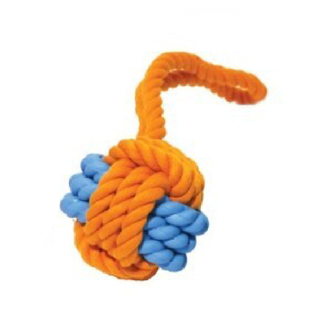 40213-rosewood-rubber-rope-ball-tug-pet-dog-interactive-fun-play-toy-small-assorted