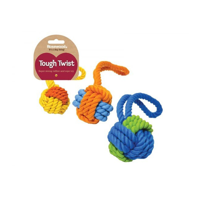 40214-rosewood-rubber-rope-ball-tug-medium-pet-dog-chewing-tugging-play-toy-assorted
