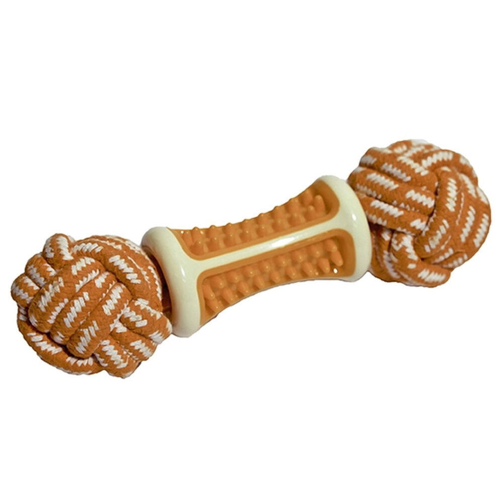 40218-rosewood-23cm-pet-dog-tough-twist-dental-rope-ball-toy