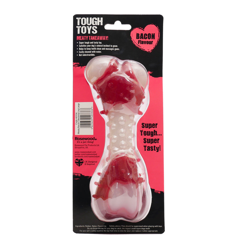 40336-rosewood-pet-tough-toy-meaty-takeaway-bone-l
