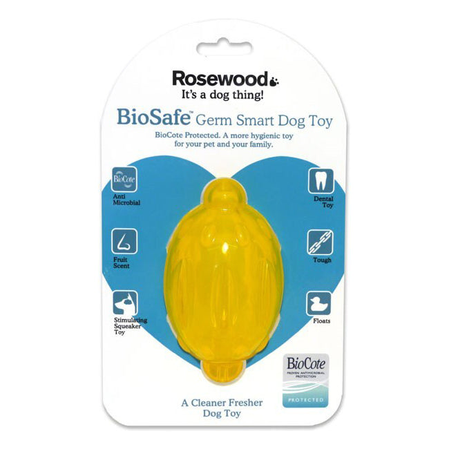 43002-rosewood-biosafe-smart-tough-pet-dog-chew-interactive-fun-play-toy-lemon-yellow