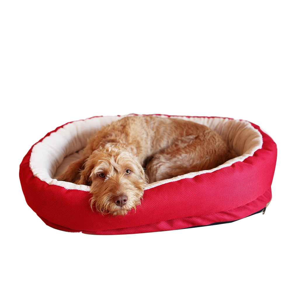 4360-rosewood-square-66x56cm-sleeper-orthopedic-pet-dog-bed-sleeping-cushion-red