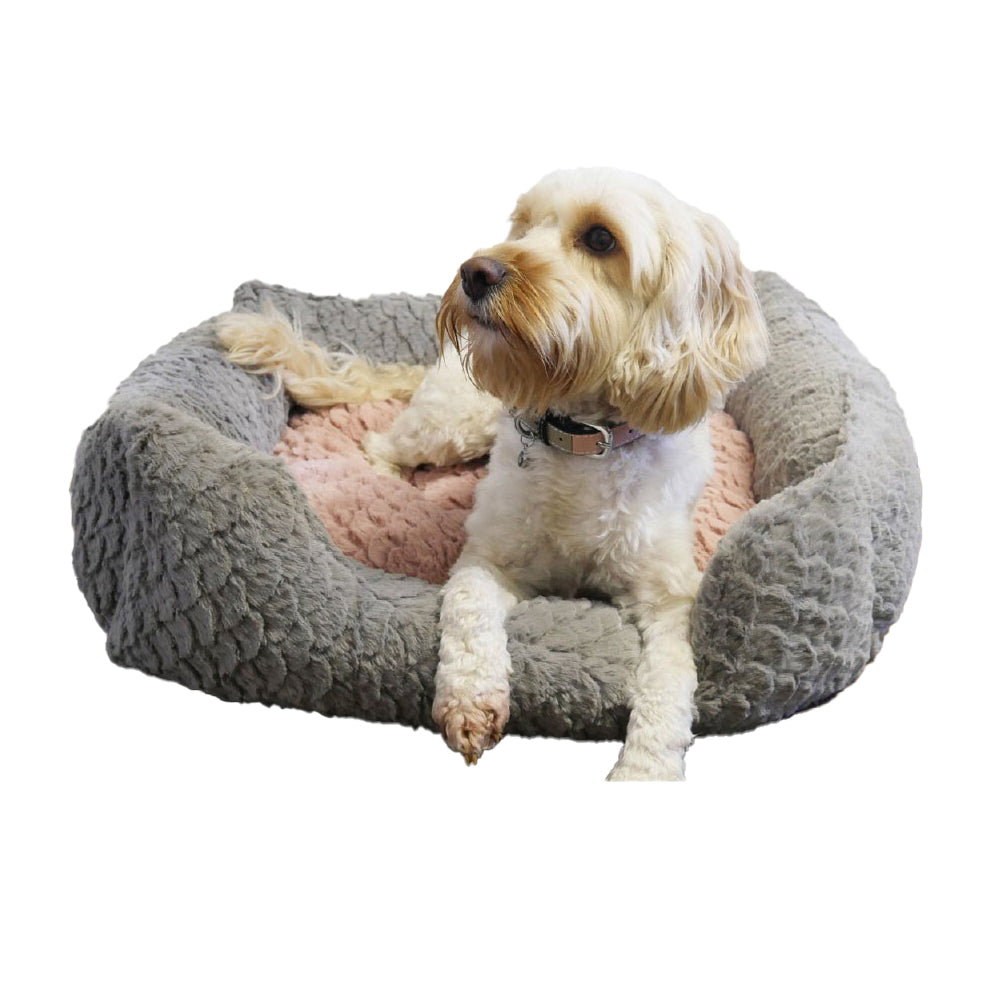 4404-rosewood-46x36cm-square-dog-pet-bed-sleeping-cushion-plush-small-grey-pink