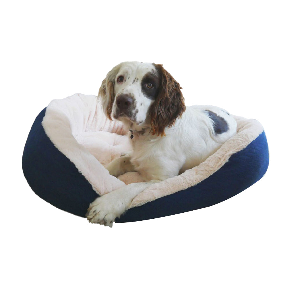 4415-rosewood-75x40cm-cable-knit-oval-dog-bed-sleeping-cushion-rectangle-large-navy
