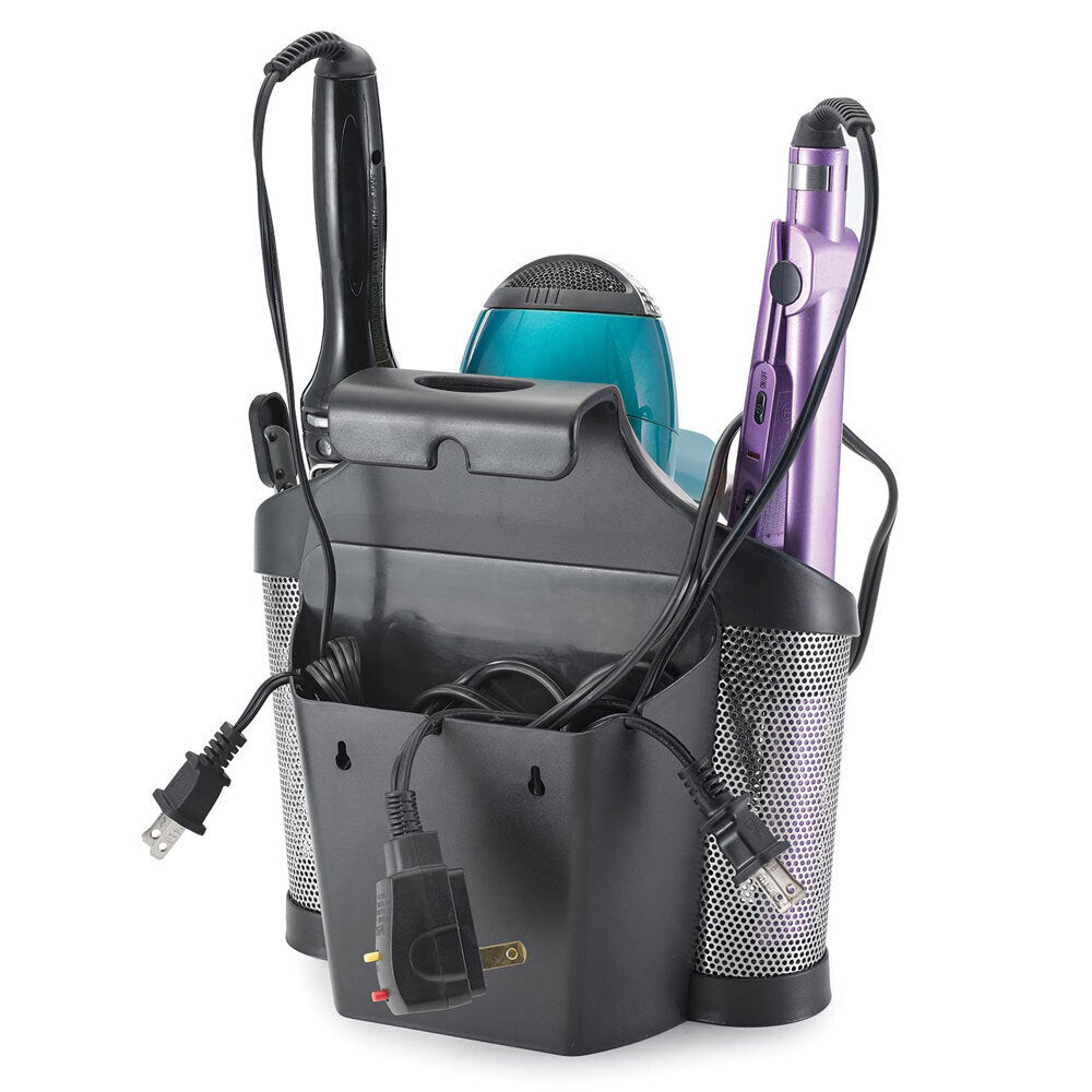 4485bk-polder-style-station-hair-styling-tool-storage-holder