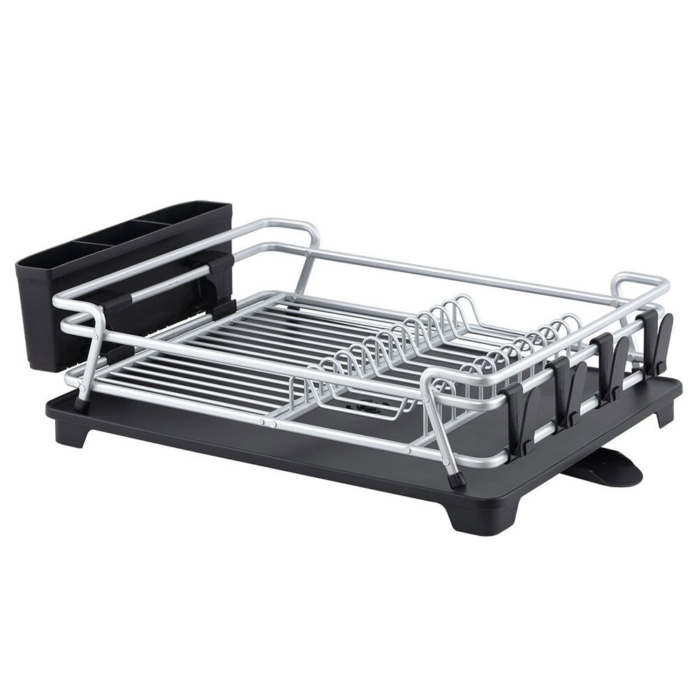 4571-1-d-line-pinnacle-53cm-aluminium-dish-wash-rack-w-draining-port-black