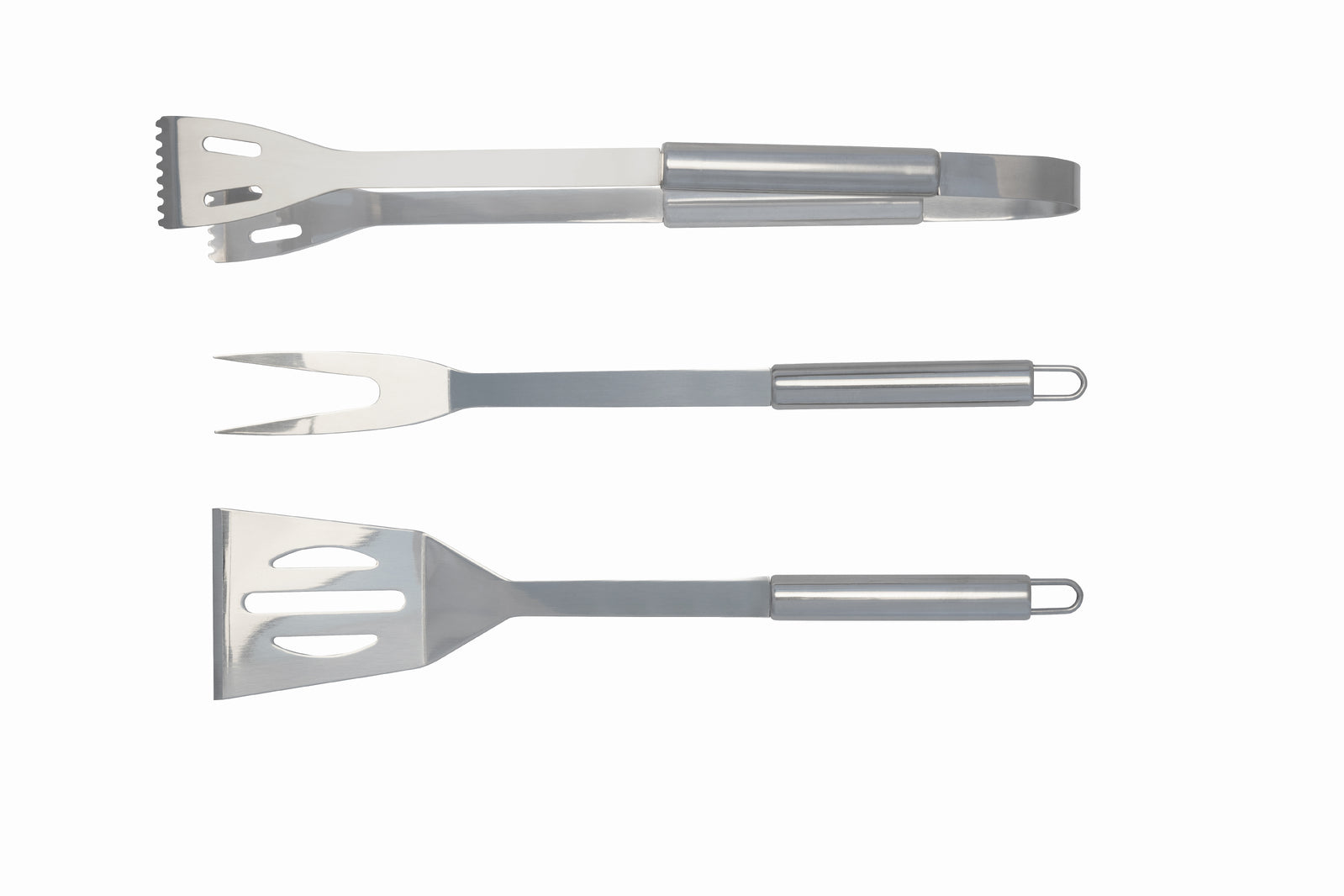 4580-3pc-euro-line-mini-bbq-set-turner-tongs-fork