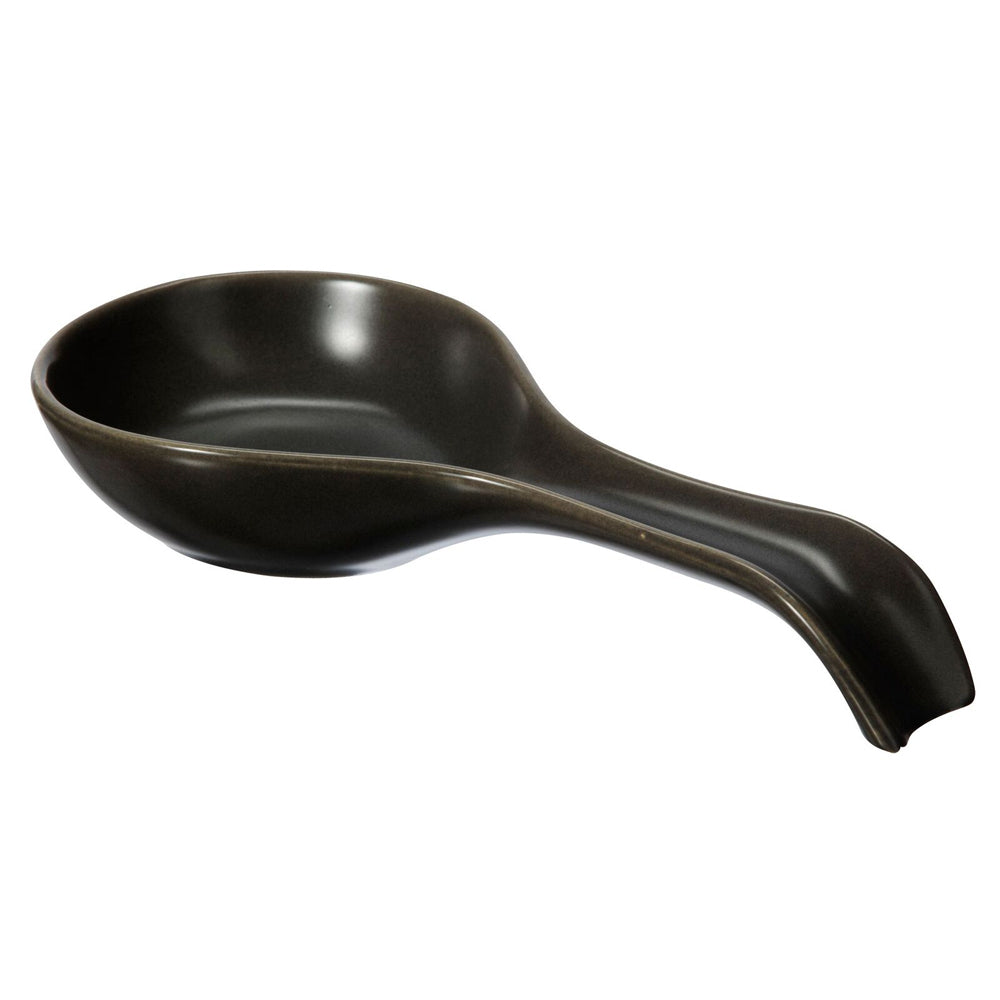 47301-oggi-21-5cm-ceramic-spoon-rest-w-long-handle-cooking-utensil-black