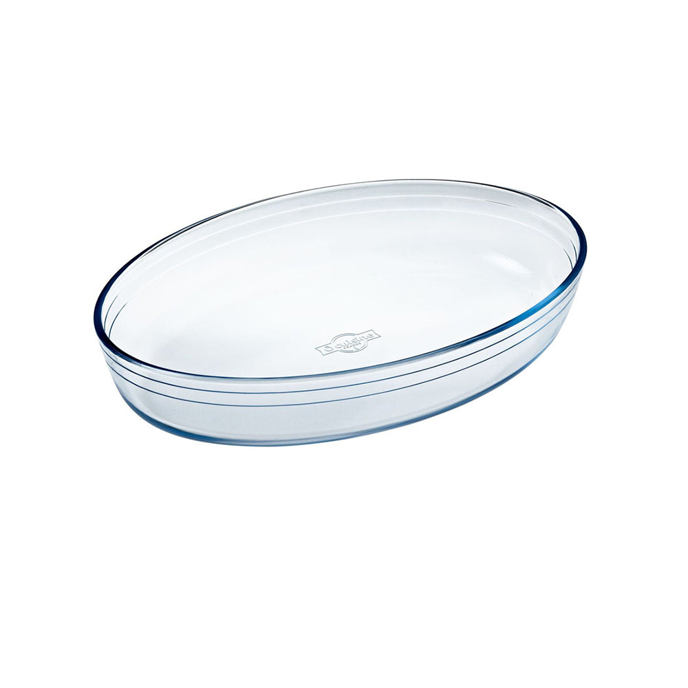 49007-o-cuisine-39cm-4l-oval-glass-roaster-dish-oven-cookware-clear