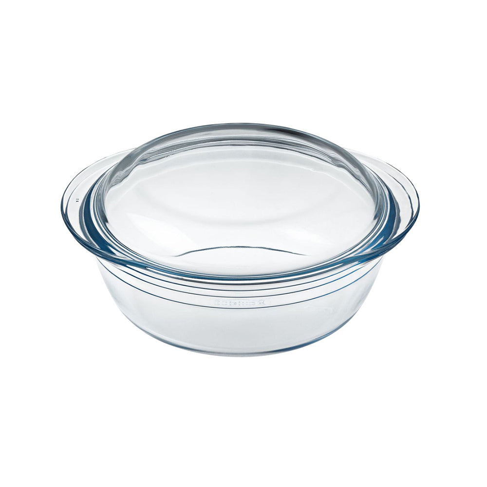 49014-o-cuisine-27cm-2-3l-round-glass-casserole-w-lid-oven-cookware-clear