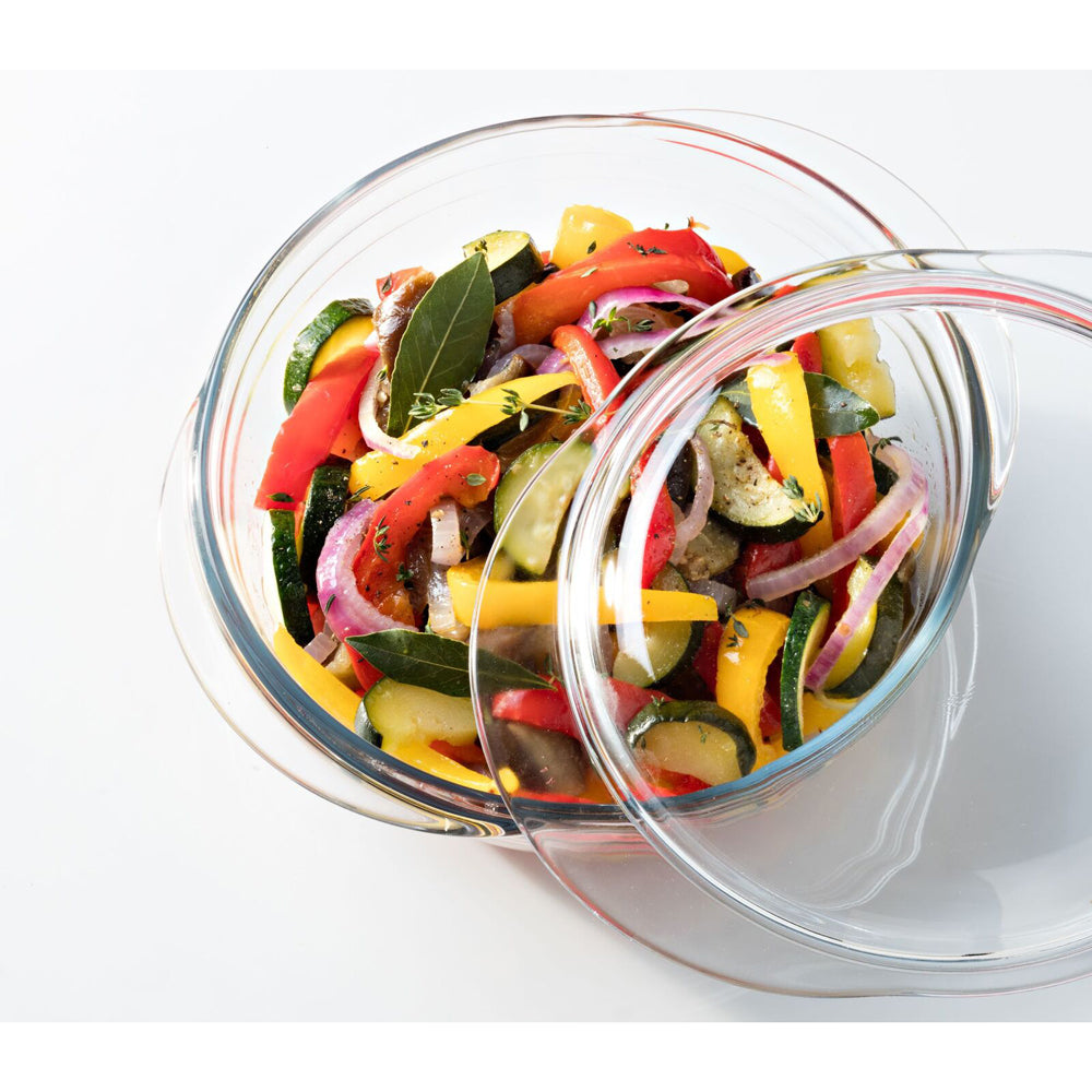 49014-o-cuisine-27cm-2-3l-round-glass-casserole-w-lid-oven-cookware-clear