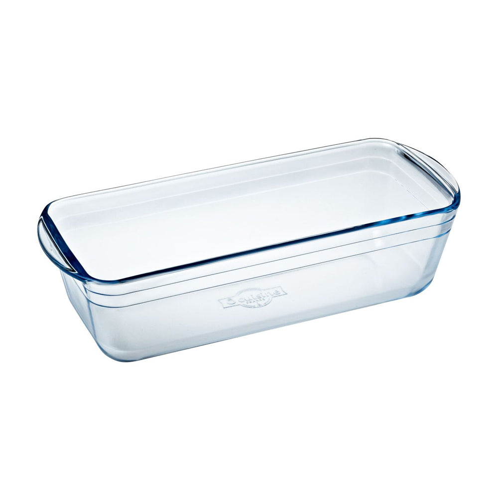49022-ocuisine-28x10cm-glass-loaf-dish-baking-cooking-mould-clear