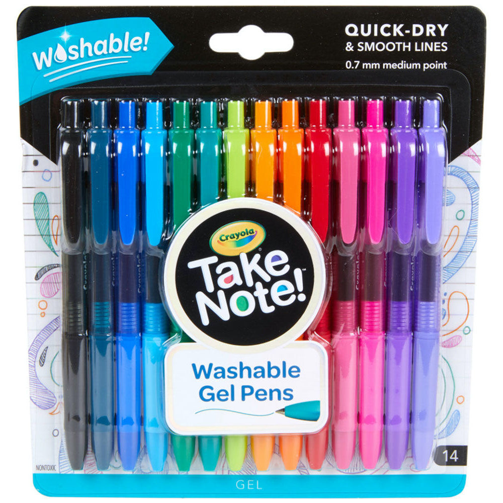 58-6414-14pc-crayola-take-note-washable-0-7mm-quick-dry-gel-pens