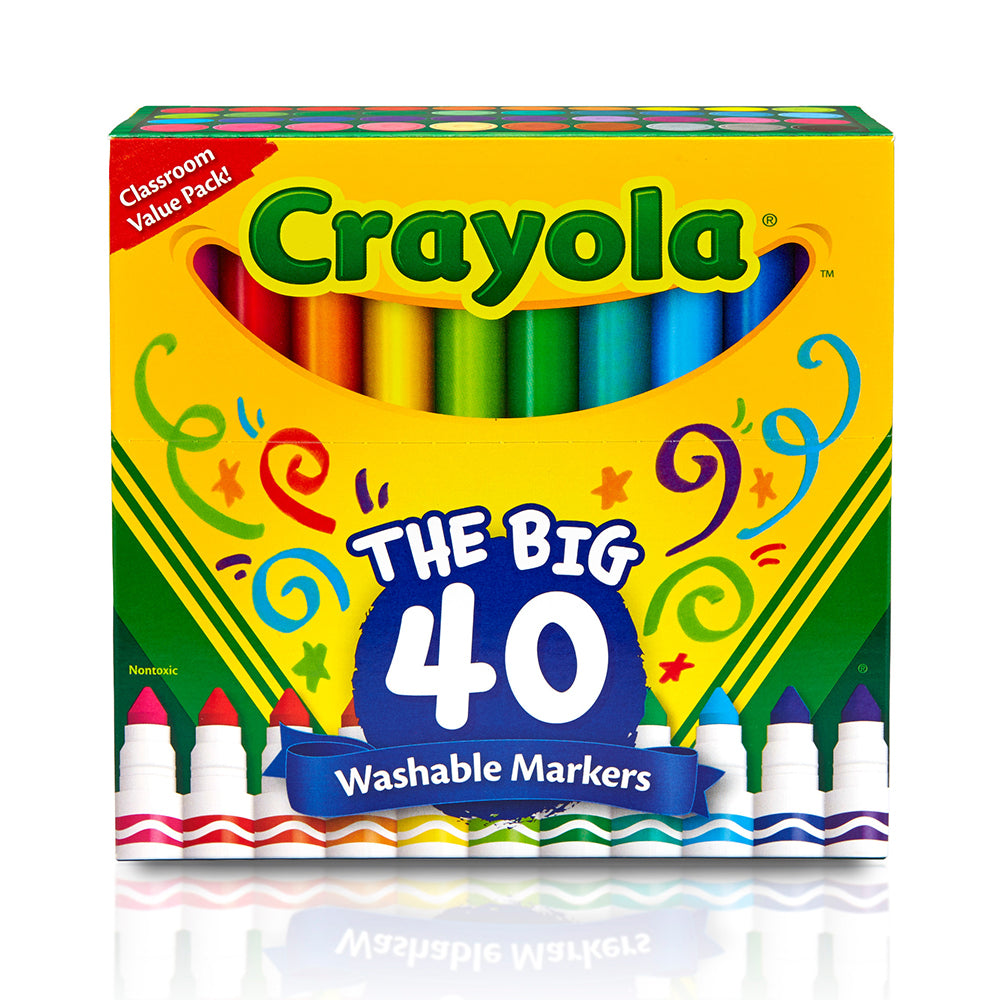 587858-40pc-crayola-the-big-washable-markers-kids-3y