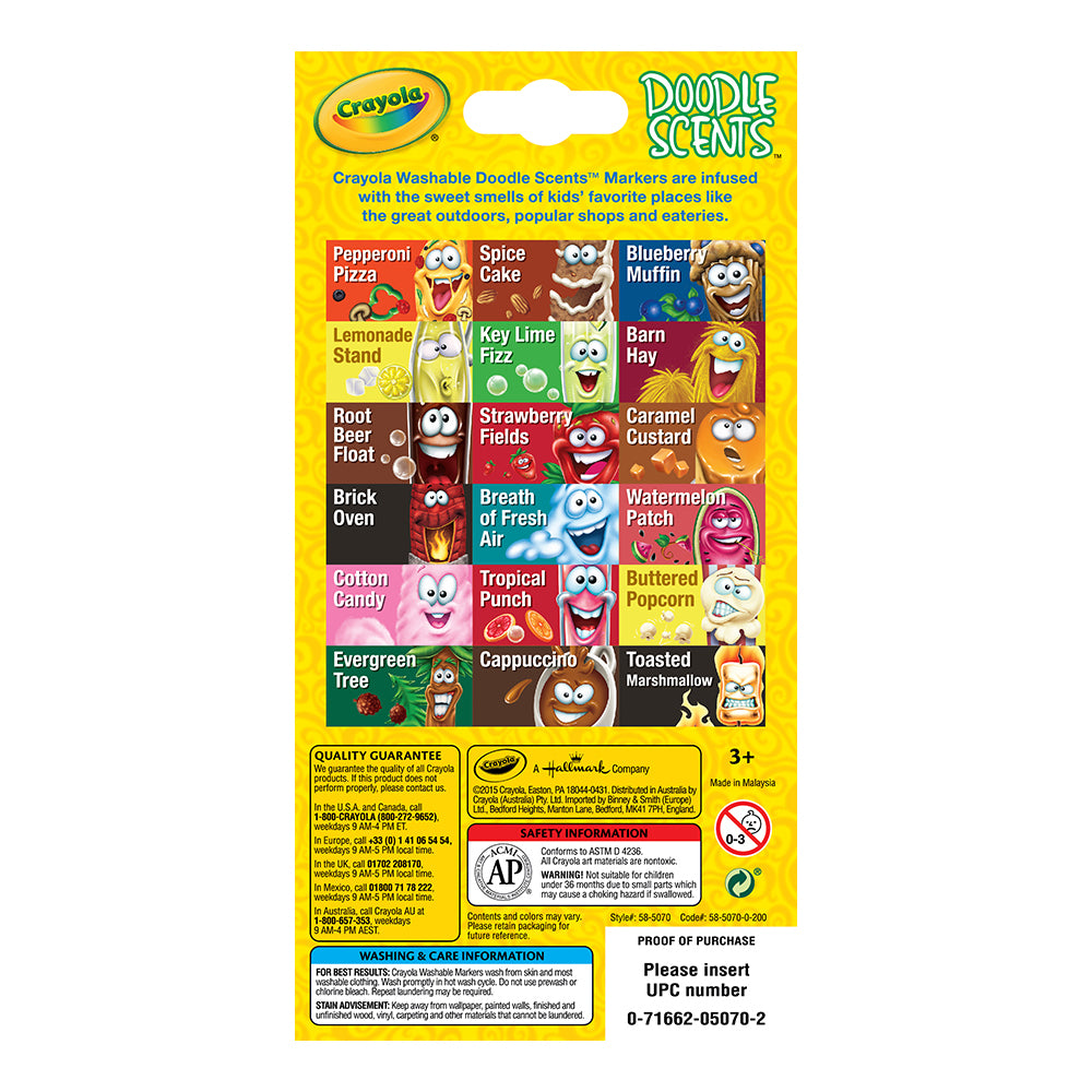 58-8248-18pc-crayola-kids-childrens-creative-doodle-scents-washable-markers-36m