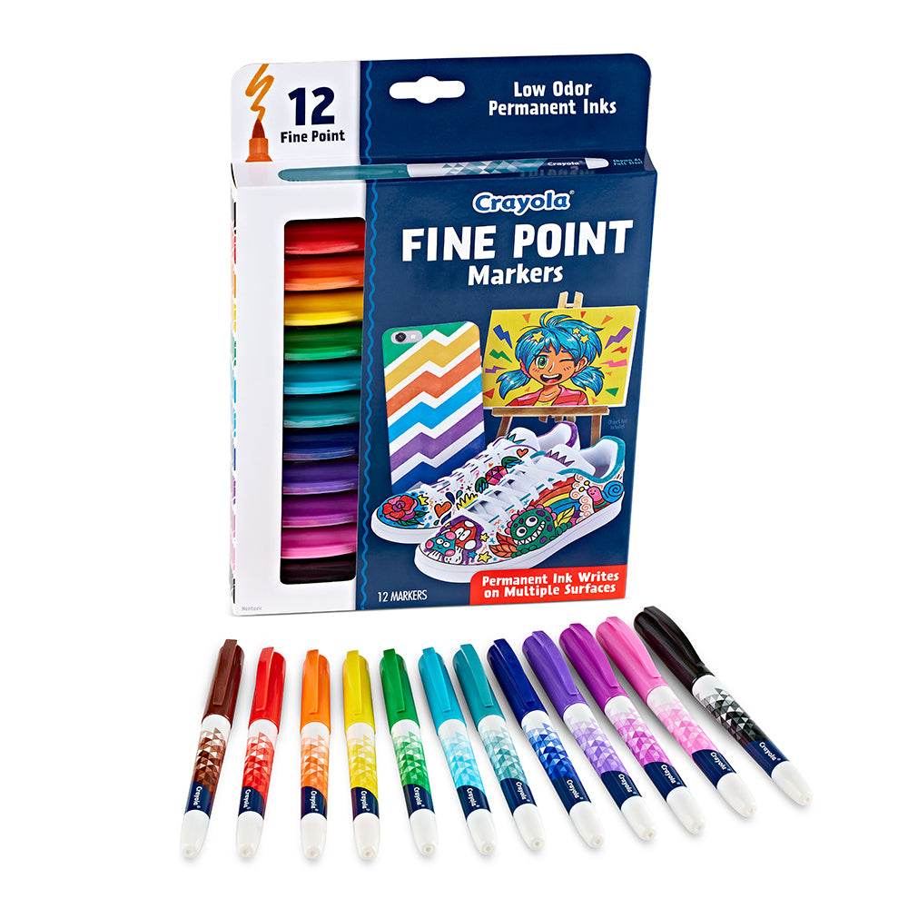 58-8326-12pc-crayola-kids-childrens-creative-fine-point-markers-96m