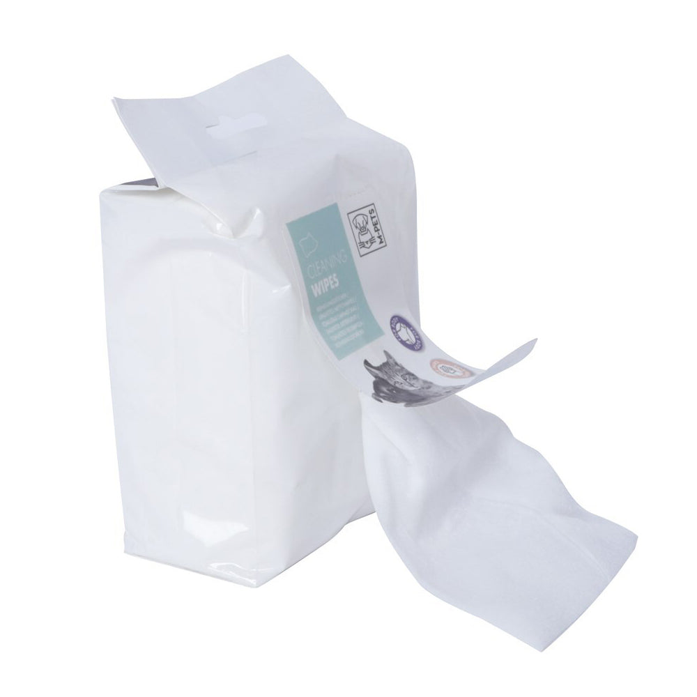 60100001-40pc-m-pets-15x20cm-pet-dog-puppy-cat-care-stain-cleaning-hygiene-wipes-towel