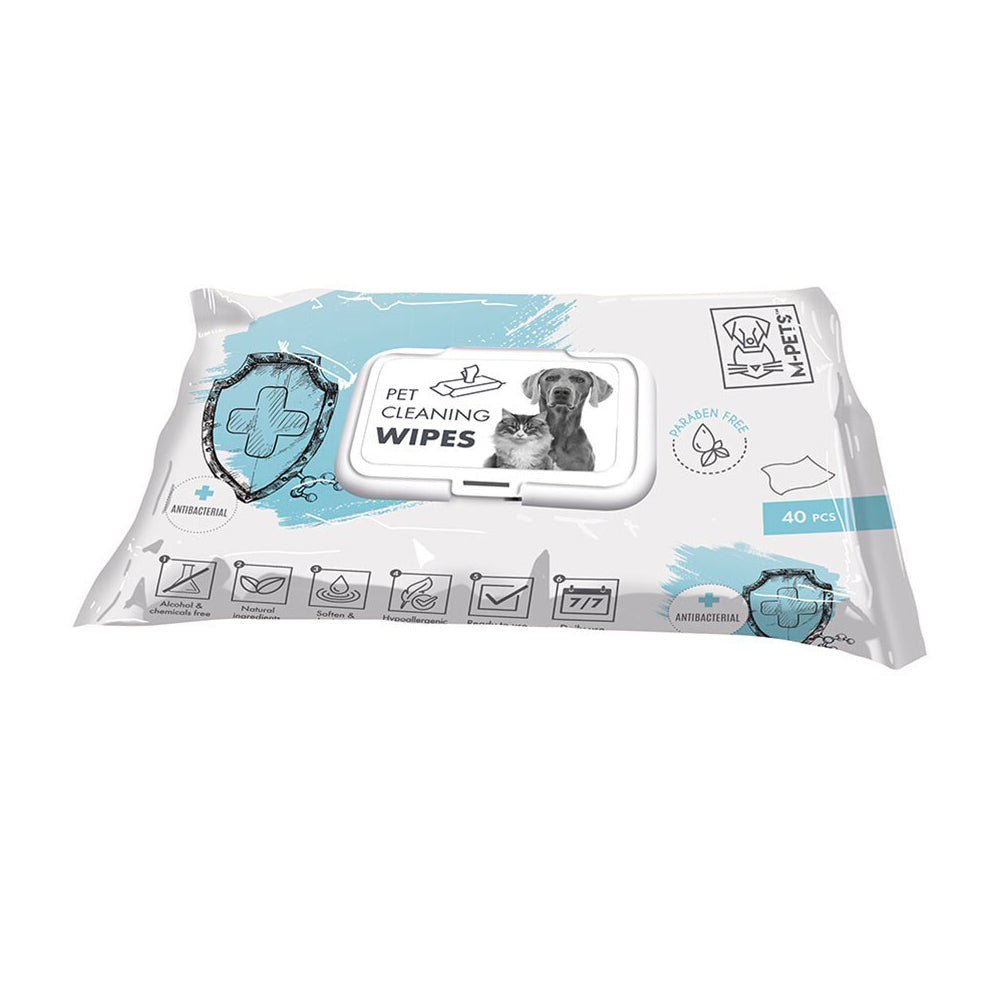 60101601-40pc-m-pets-15x20cm-pet-dog-puppy-cat-care-stain-cleaning-wipes-anti-bacterial