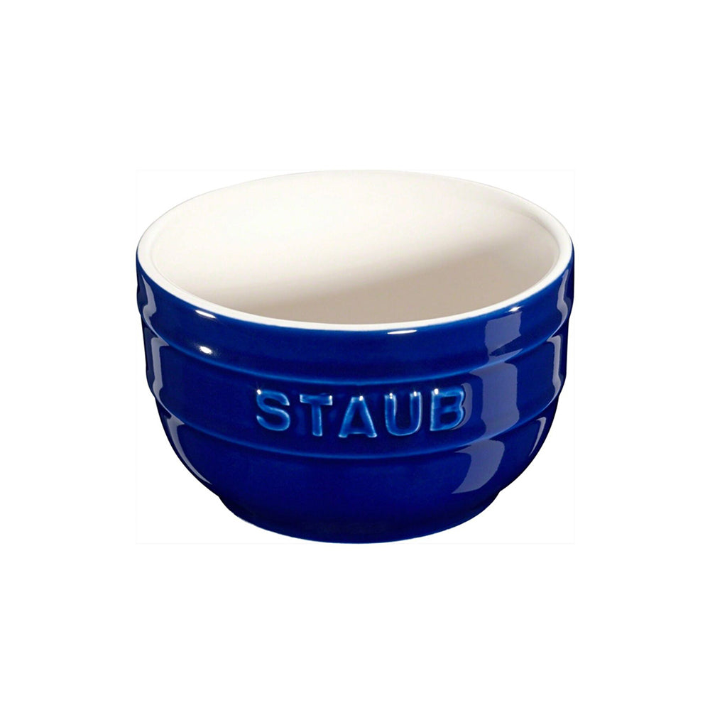 652103-2pc-staub-8cm-ceramic-round-ramekin-bowl-oven-bakeware-blue