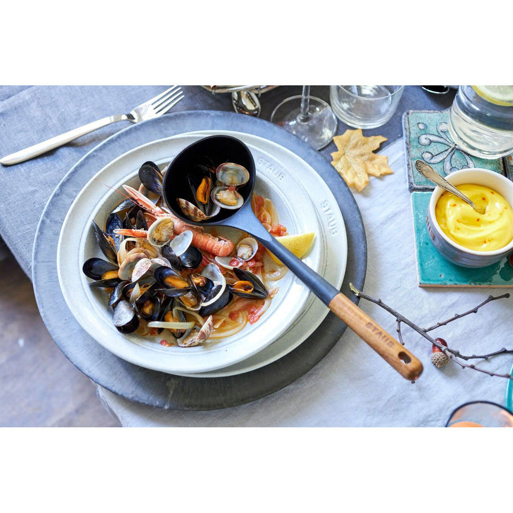 65383-staub-30cm-silicone-soup-ladle-w-wood-handle-brown