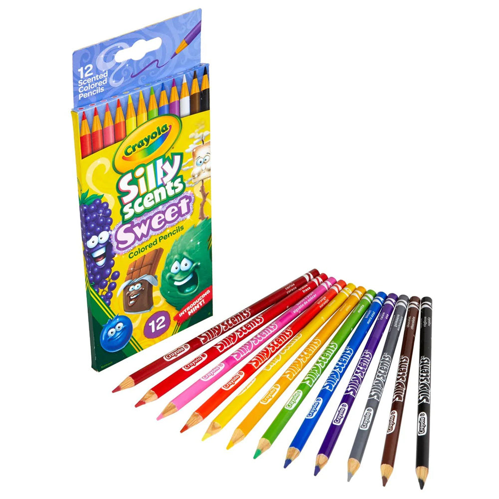 68-2112-12pc-crayola-silly-scents-coloured-pencils-art-craft-5y