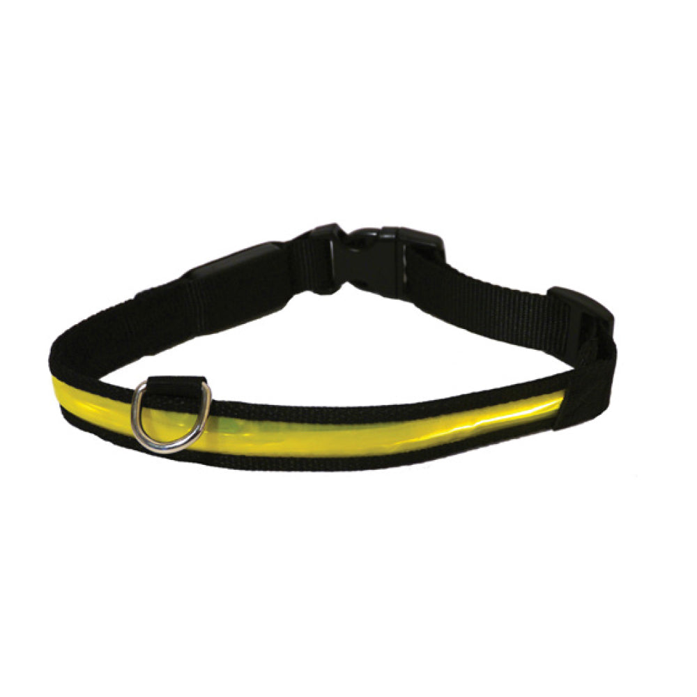 68008-rosewood-adjustable-flashing-reflective-pet-dog-neck-collar-choker-medium-yellow