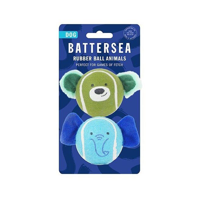 6915-2pc-rosewood-battersea-rubber-ball-animals-pet-dog-interactive-toy-blue-green