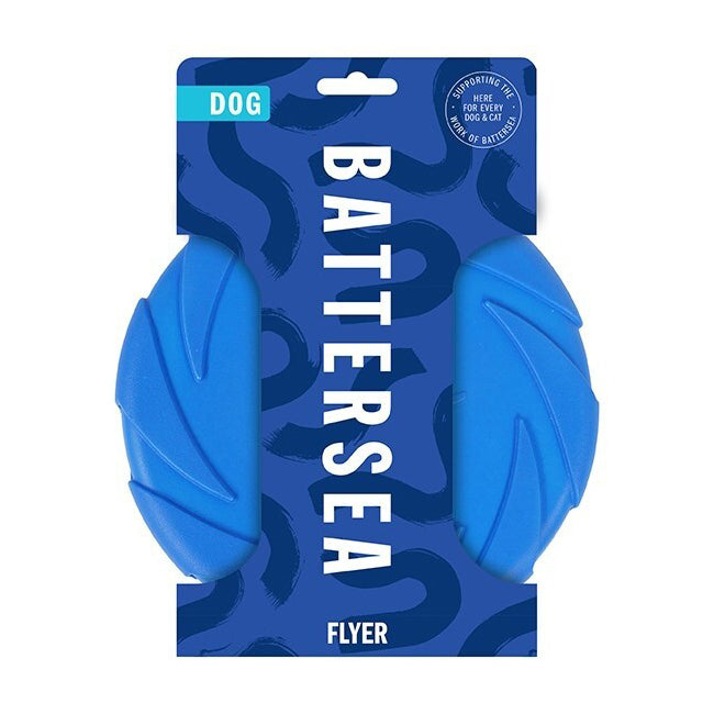 6921-rosewood-battersea-round-foam-flyer-pet-dog-outdoor-interactive-fun-play-toy-blu