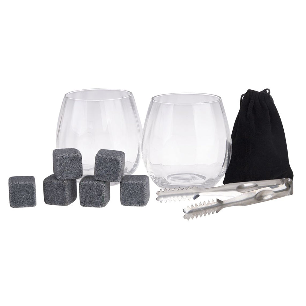 7065-2-10pc-bartender-gin-glasses-stones-storage-bag-tongs-set