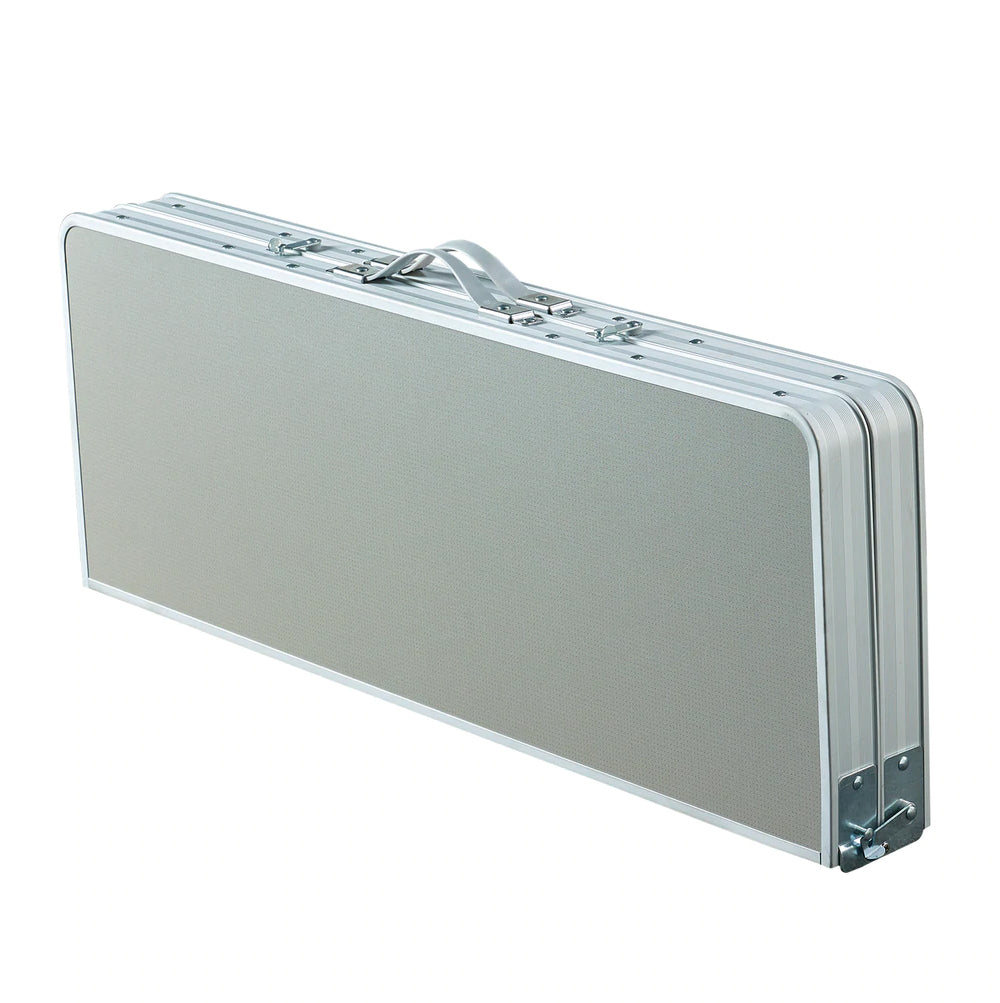 7077-caribee-folding-table-chair-combo-grey