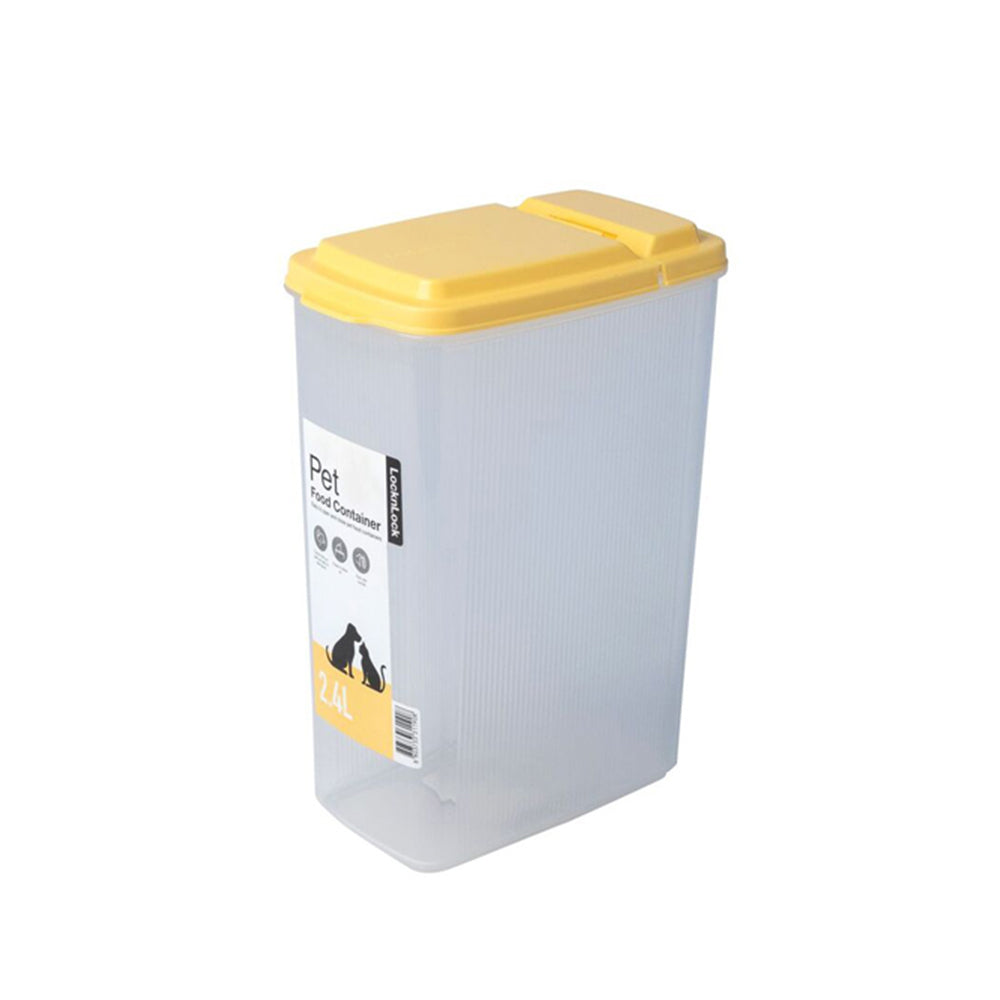 70857-lock-lock-2-4l-cat-dog-pet-flip-top-lid-food-storage-container-yellow