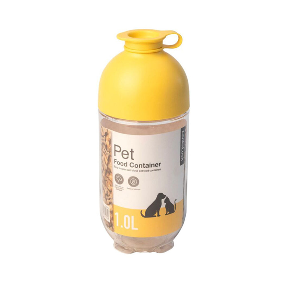 70883-lock-lock-1l-airtight-cat-dog-pet-fridge-food-storage-dispenser-yellow