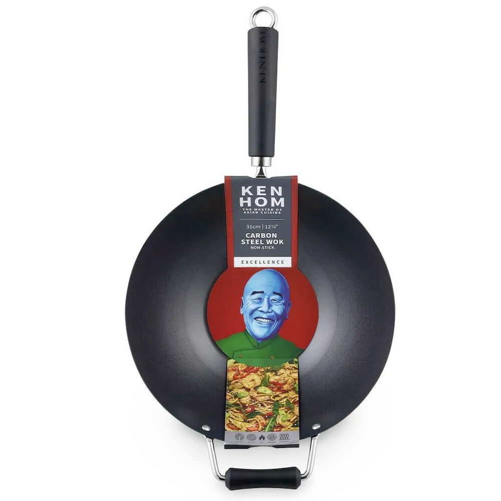 71004-ken-hom-large-wok-professional-carbon-steel-kitchen-pan-31cm-black