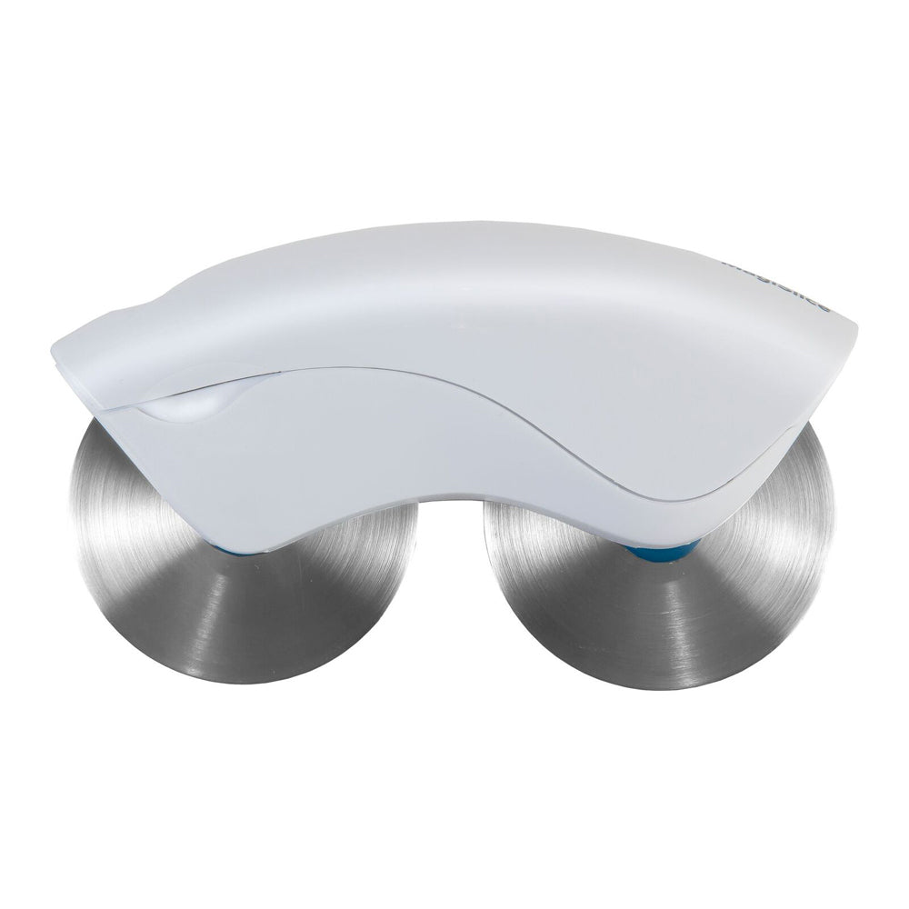7237-culinare-magislice-23-5cm-double-wheel-pizza-cutter-slicer-white