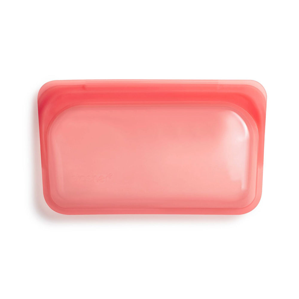 73052-stasher-355ml-19cm-silicone-snack-bag-reusable-food-storage-red