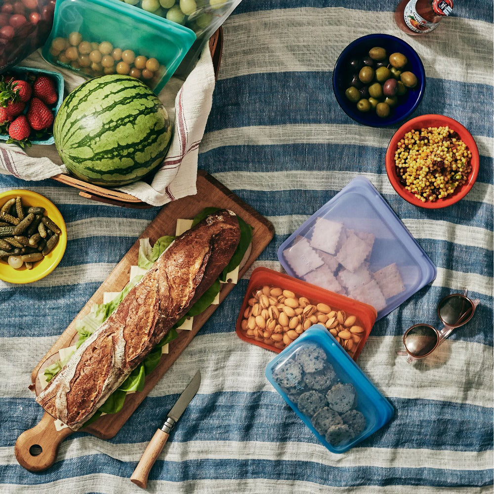 73052-stasher-355ml-19cm-silicone-snack-bag-reusable-food-storage-red