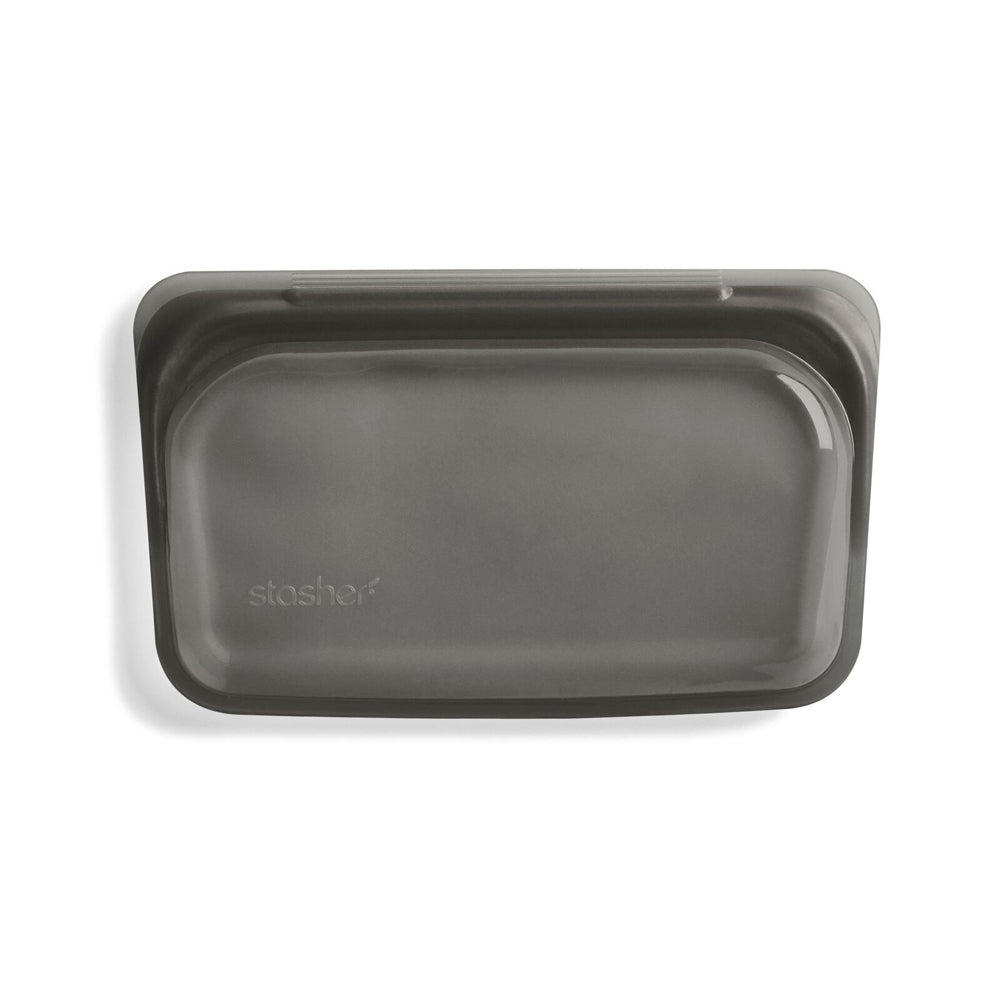 73059-stasher-355ml-19cm-silicone-snack-bag-reusable-food-storage-black