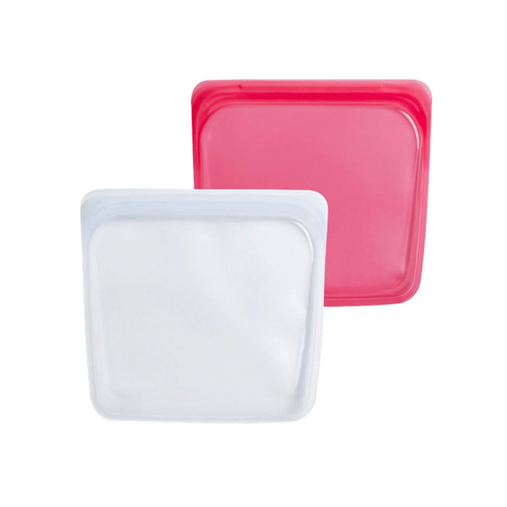 73102-2pc-stasher-silicone-828ml-19cm-reusable-sandwich-bag-clear-raspberry