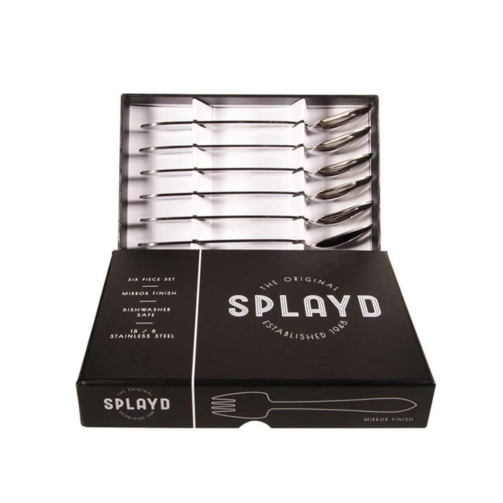 74050-6pc-splayd-black-label-18cm-stainless-steel-knife-spork-set-silver