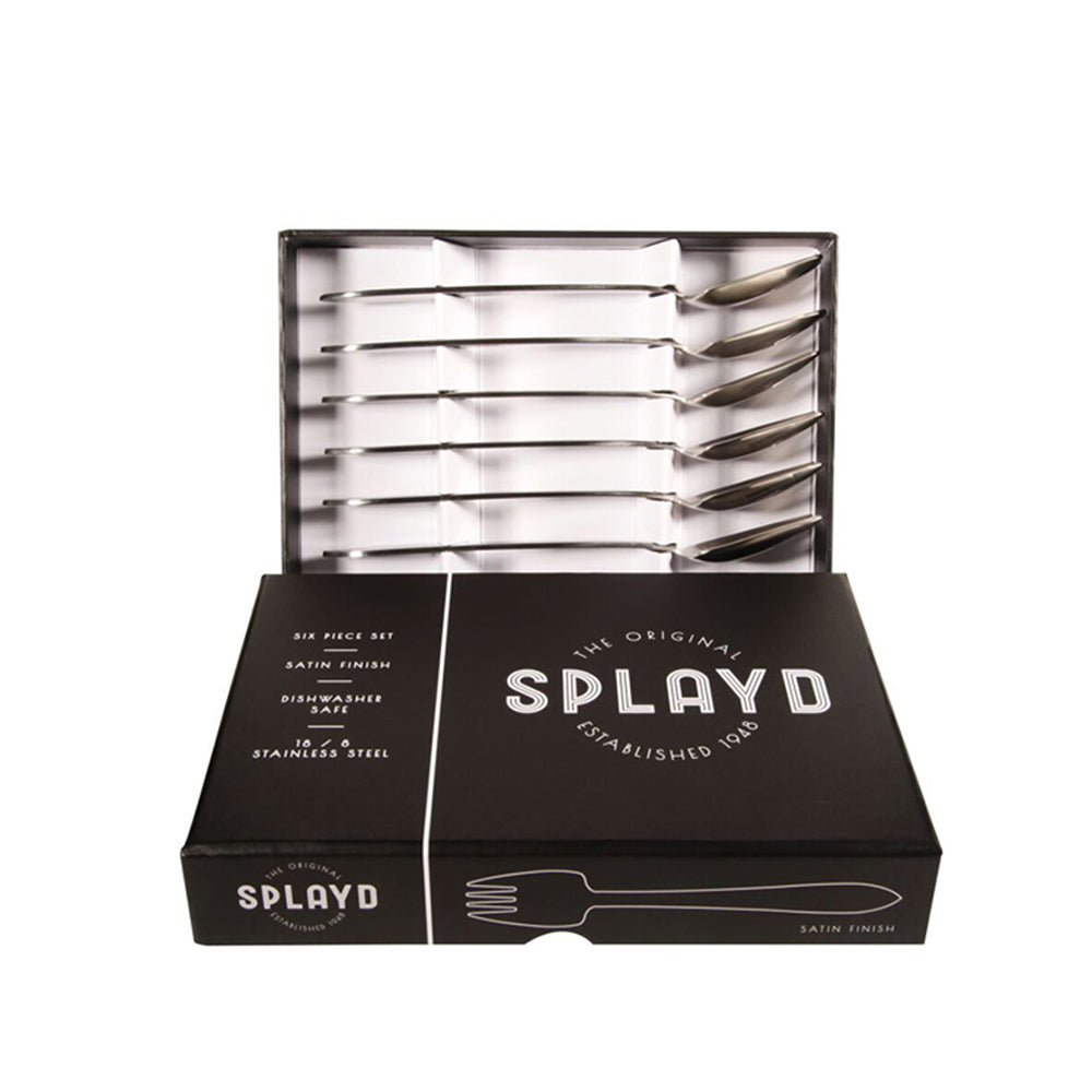 74051-6pc-splayd-black-label-18cm-stainless-steel-satin-knife-spork-set-silver