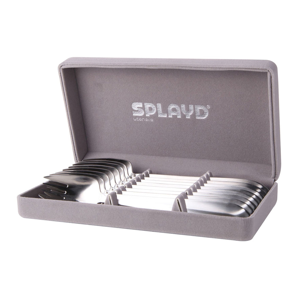 74091-8pc-splayd-luxury-18cm-stainless-steel-satin-knife-spork-set-silver