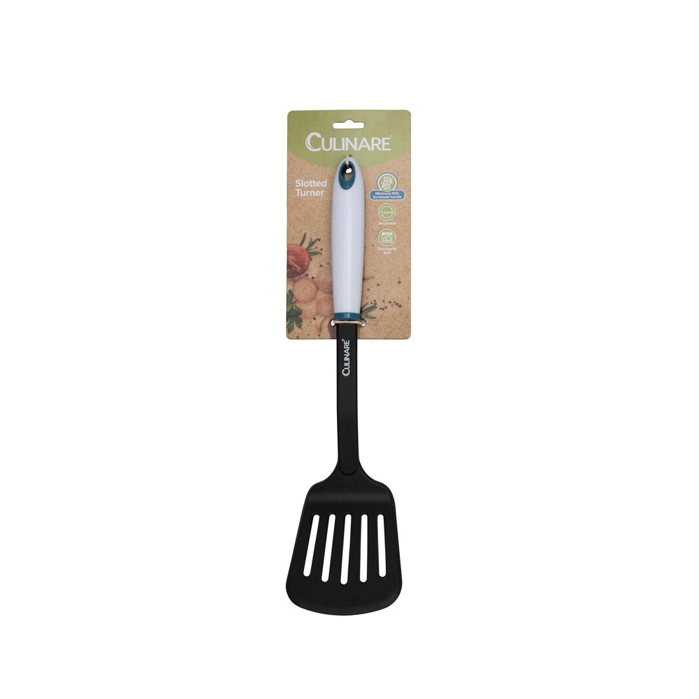7853-culinare-bio-plastics-33cm-nylon-slotted-turner-white