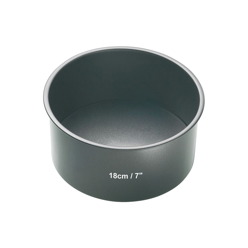 81001-mastercraft-18cm-heavy-loose-base-round-deep-cake-pan-charcoal-grey