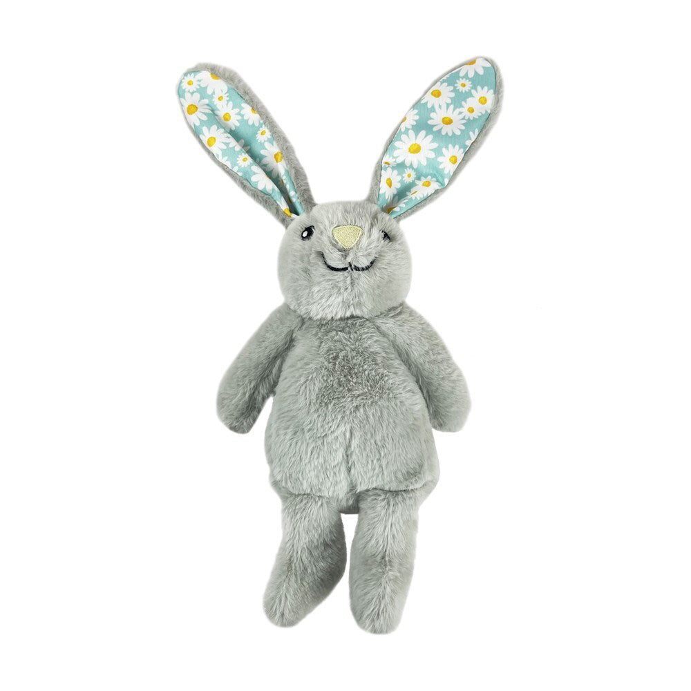 82202-rosewood-easter-rabbit-plush-pet-dog-play-interactive-fun-cuddle-soft-toy-grey