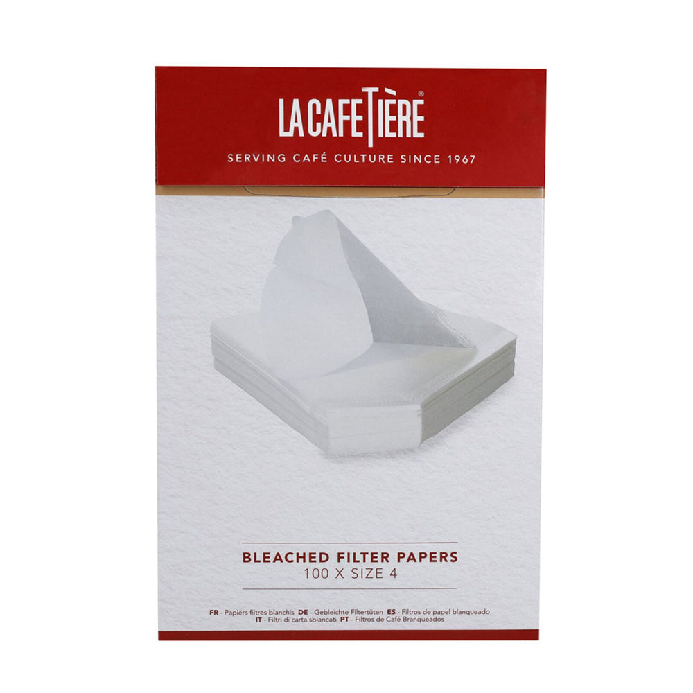 83320-100pc-la-cafetiere-19cm-bleached-coffee-filter-papers-white-size-4