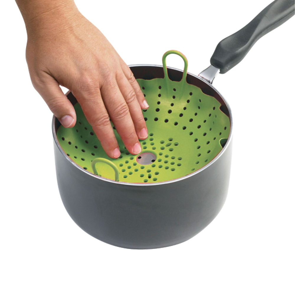 84066-chefn-vibe-29-5cm-silicone-vegetable-steamer-green