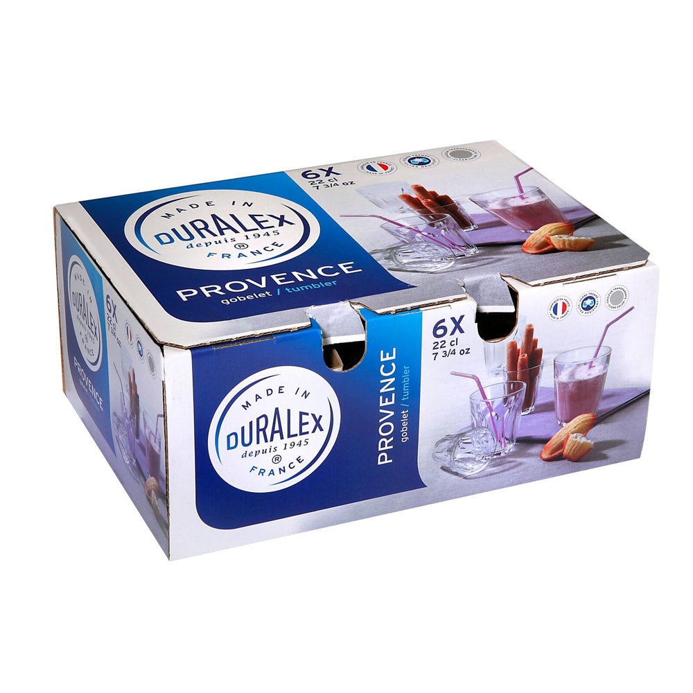 88063-6pc-duralex-provence-220ml-tumbler-glasses-clear