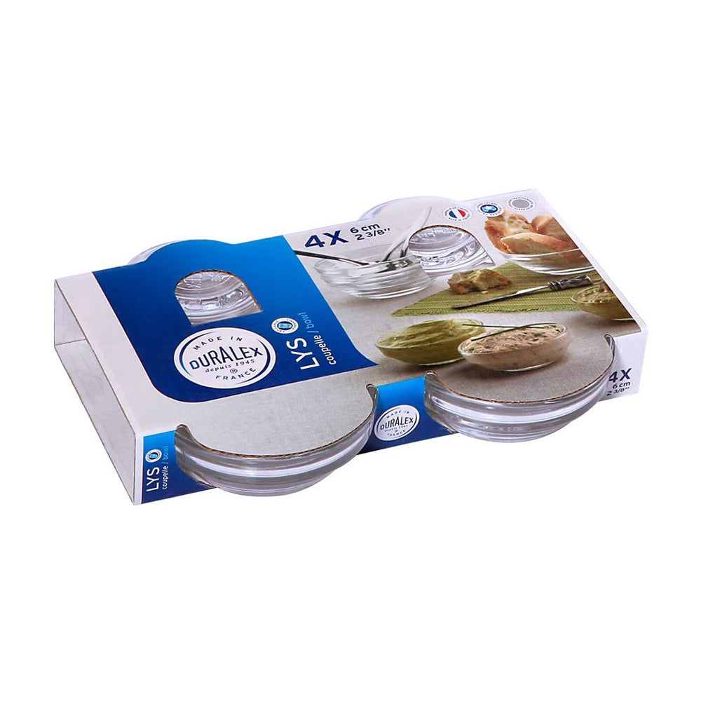 88100-4pc-duralex-lys-stackable-6cm-cooking-kitchen-glass-durable-ingredient-bowl-35ml