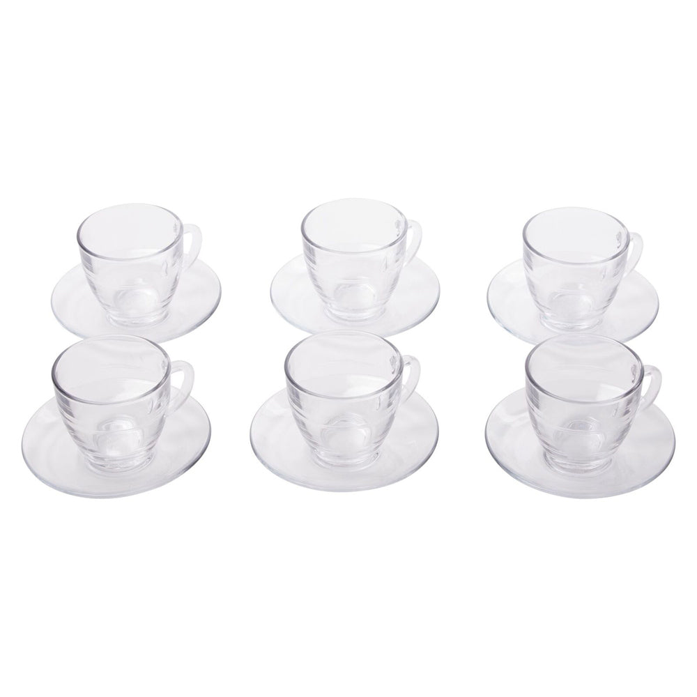 88150-6pc-duralex-gigogne-220ml-tea-cup-saucer-clear