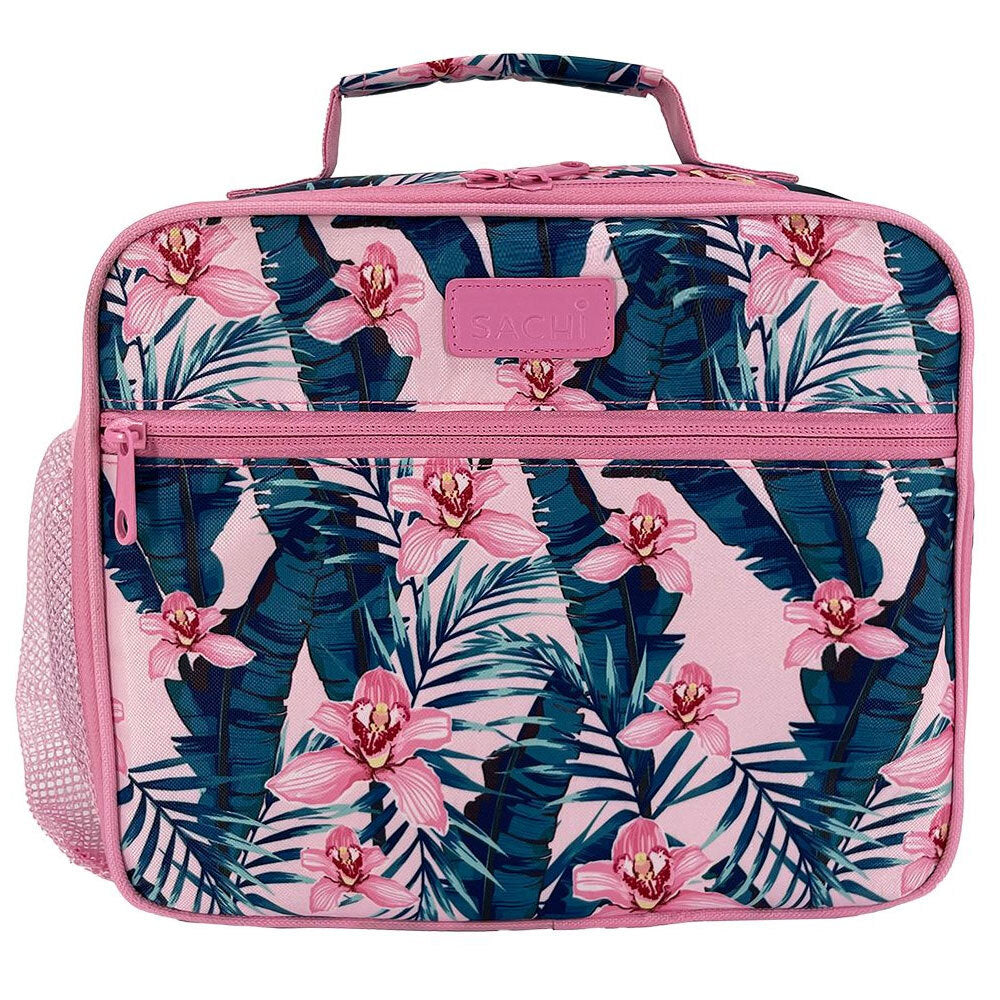 8818po-sachi-style-321-insulated-lunch-bag-pink-orchids